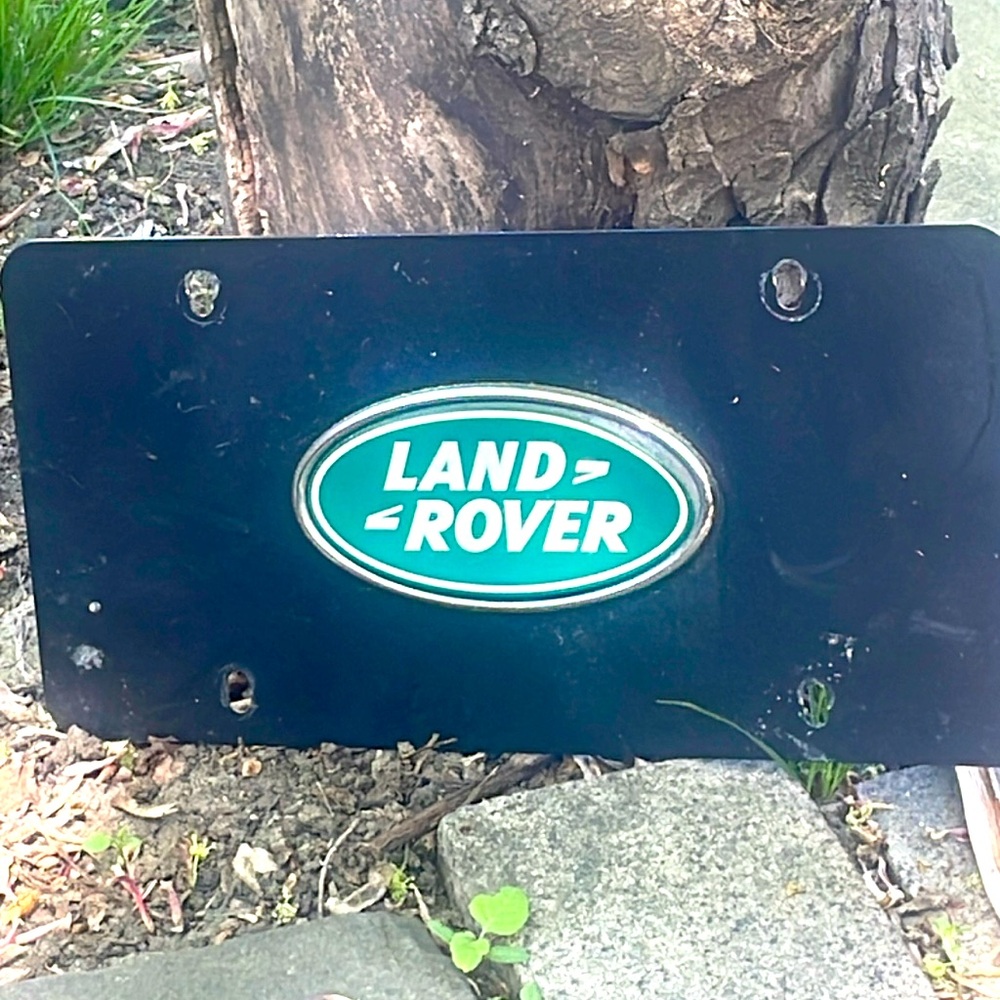 Land Rover Vanity license